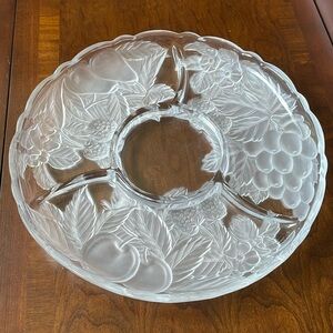 Mikasa Studio Nova Fruit & Berries serving reversed frosted cameo Platter 14”